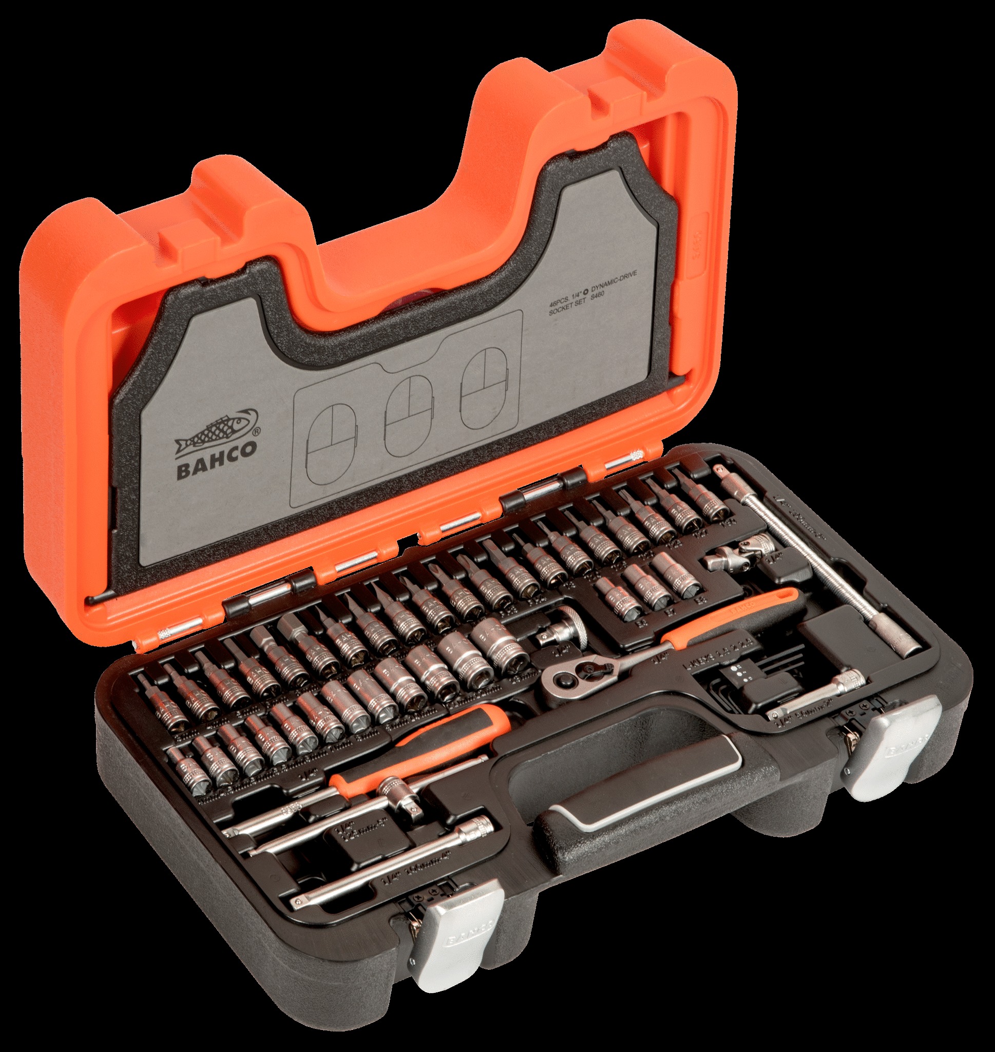 Bahco SOCKET SET 46pcs 1/4"' - Image 3