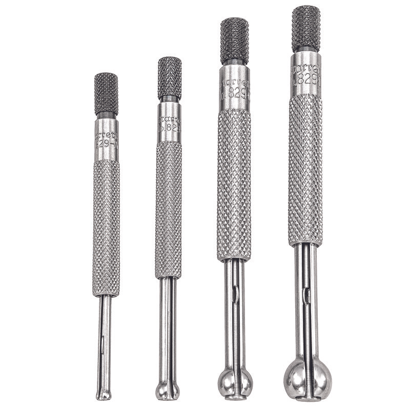 Starrett Small Hole Gage 4 Pce Set - 829A/B/C/D In Case S829EZ Small Hole Gage - Set