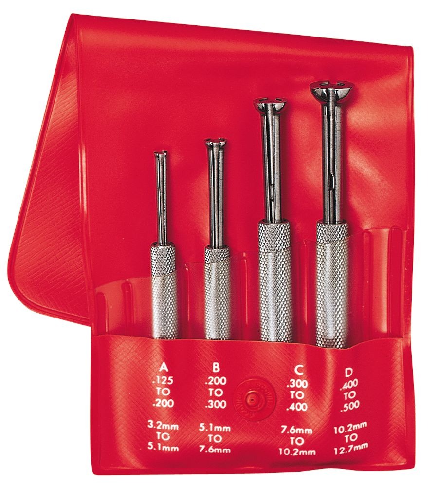 Starrett - Hole Gage 4 Pce Set 831A/B/C/D In Case - Image 2