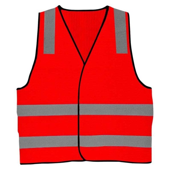 SAFETY WHS - SAFETY VEST, HI-VIZ, ORANGE DAY/NIGHT (CLASS D/N), LARGE