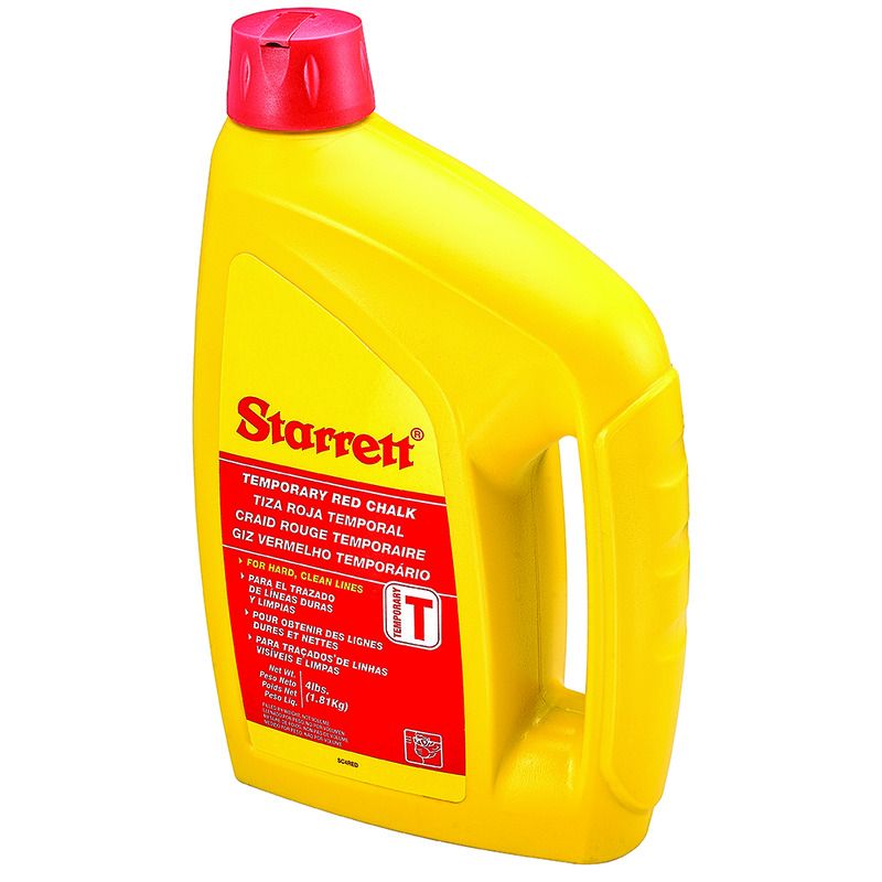 Starrett Chalk Refill 1.8kg - Red SC4RED Chalk Refill