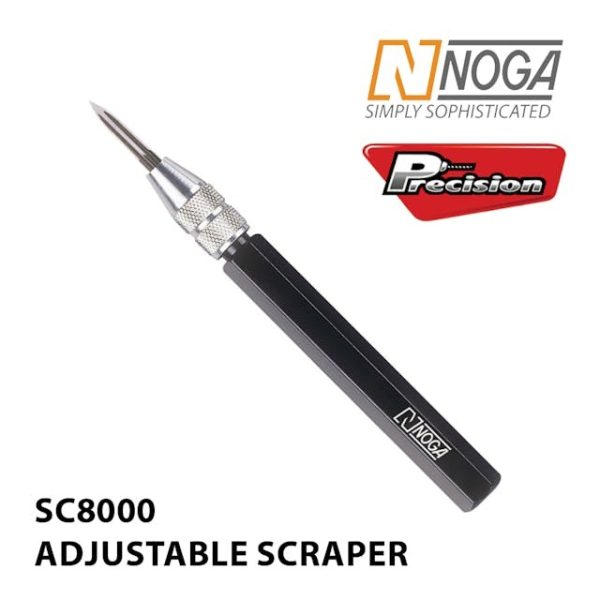 NOGA ADJUSTABLE SCRAPER DEBURRING TOOL T80 BLADE