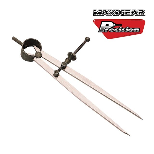 MAXIGEAR DIVIDERS SPRING FLAT LEG SOLID NUT 75mm