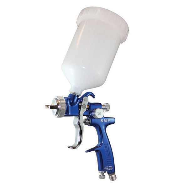 STAR G.P. "SMP" GRAVITY SPRAY GUN & POT, 1.3MM NOZZLE
