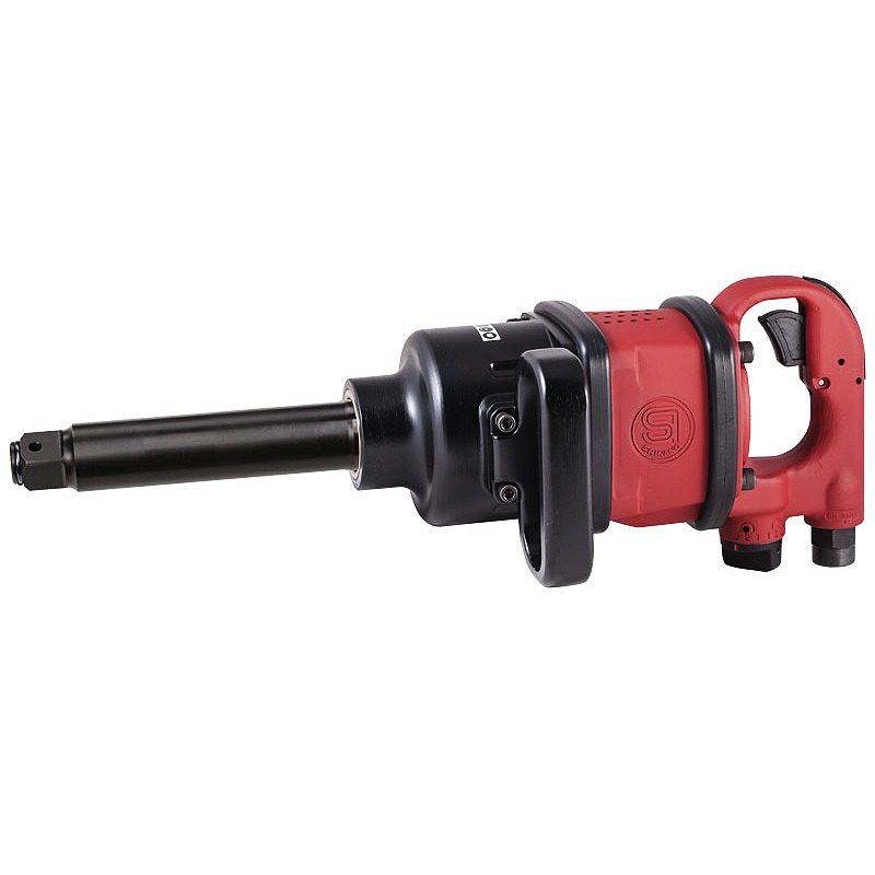 Shinano - 1" Heavy Duty Inline Grip Impact Wrench with 6" Extended Anvil