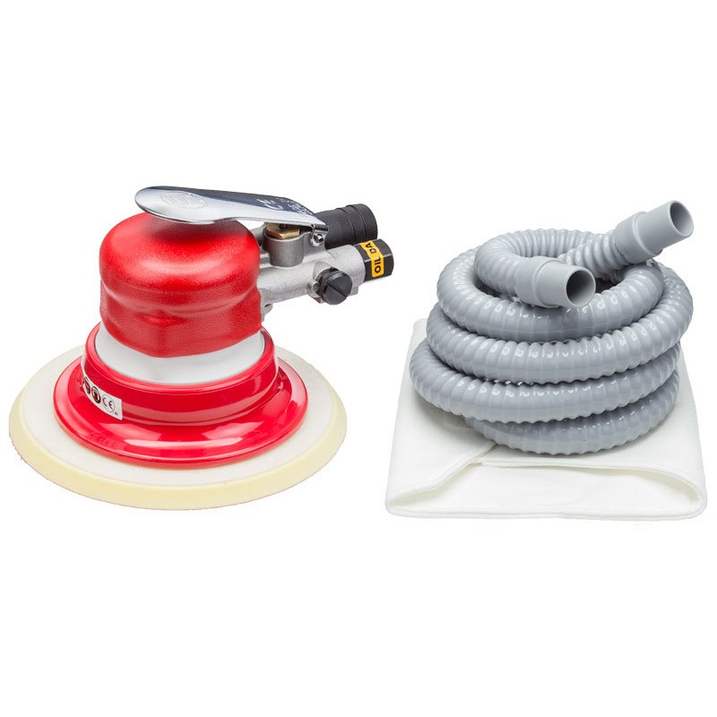 6" Dual Action Dust Free Sander - Palm Grip