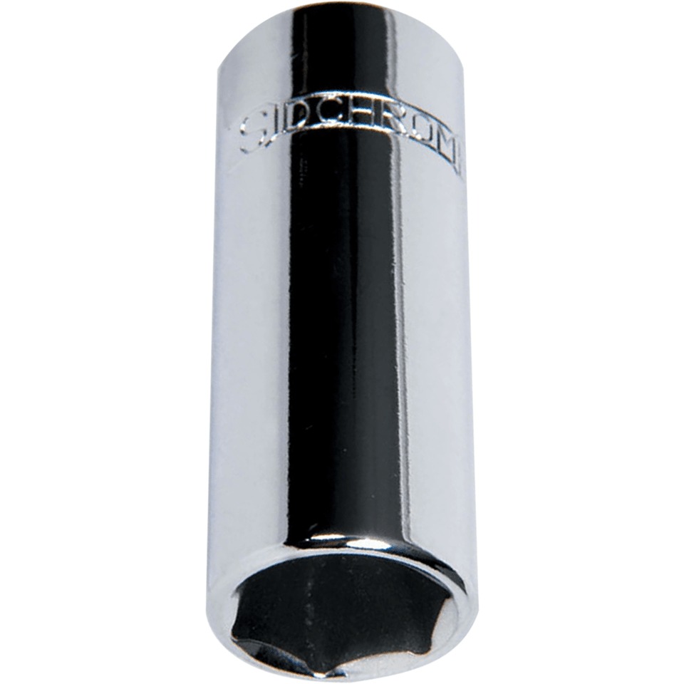 SIDCHROME - SOCKET 6mm, 1/4in DRIVE 6 POINT, DEEP