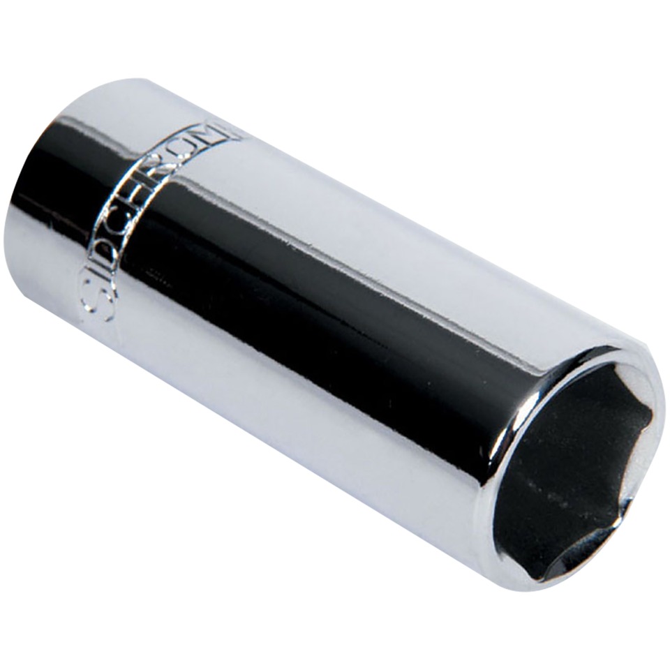 SIDCHROME - SOCKET 17mm, 3/8in DRIVE, 6PT DEEP