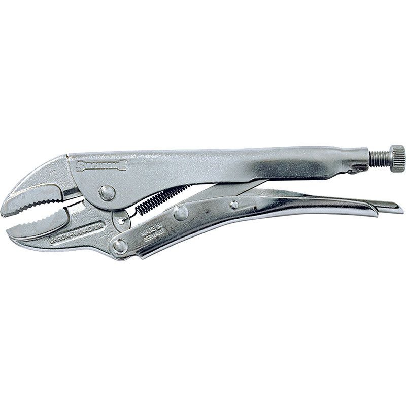 SIDCHROME - PLIER, LOCKING CURVED JAW 250mm