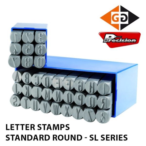 GRAVUREM STAMPS LETTER 27 PIECE SET SR 1mm