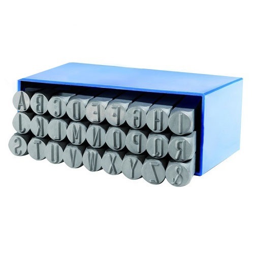 GRAVUREM STAMPS LETTER 27 PIECE SET SR 7mm
