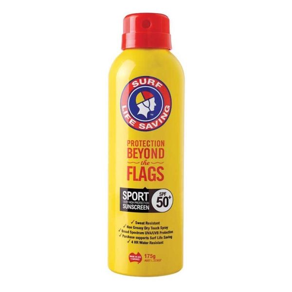 SRF LF SAV - SUNSCREEN, SURF LIFE SAVING 175g,SPF 50+,AERSL SPRAY SPORT