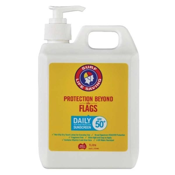 SRF LF SAV - SUNSCREEN, SURF LIFE SAVING 1L, SPF 50+,PUMP PACK, DAILY