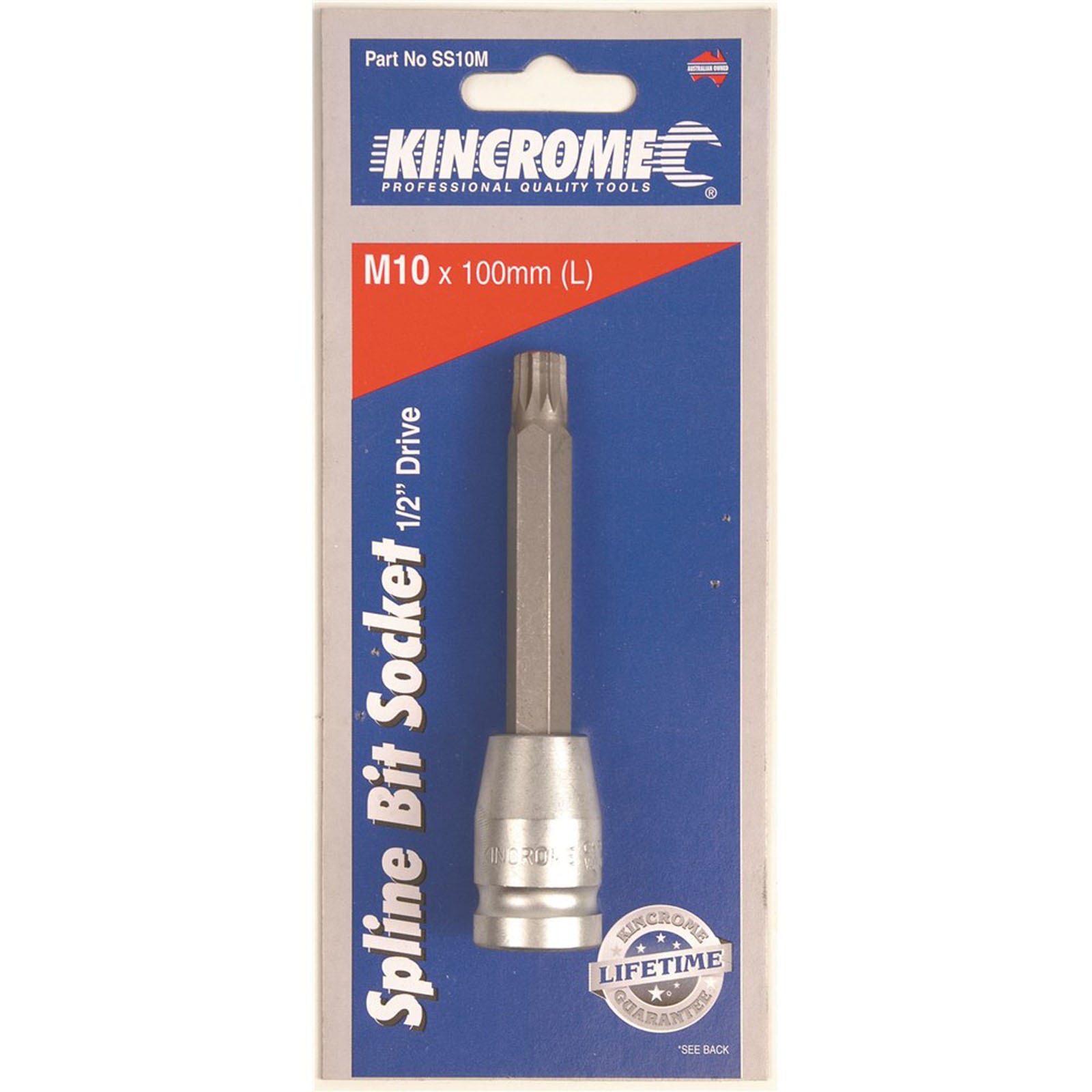 KINCROME SS10M SOCKET SPLINE BIT M10-100MM(L) - Image 2