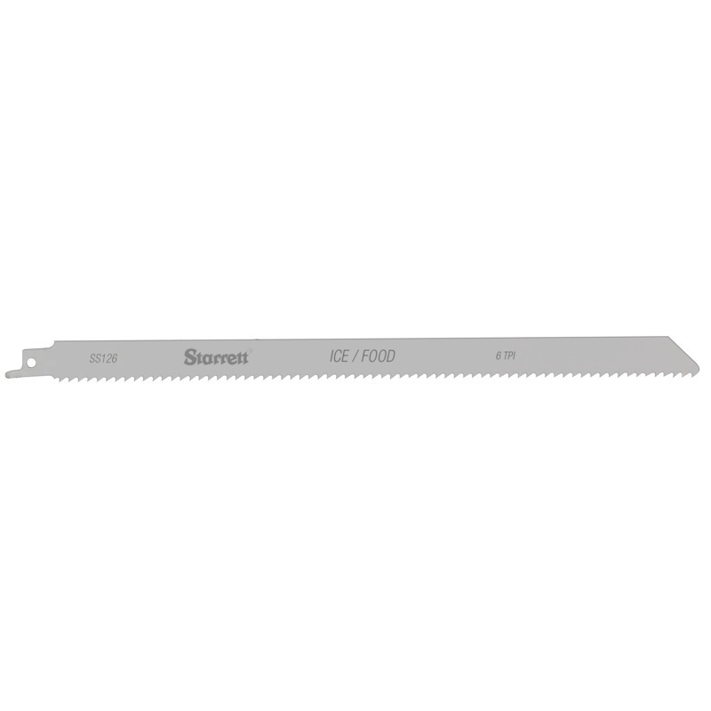 Starrett Stainless Recip Saw Blade 300mm X 6tpi SS126-1 Stainless Steel Reciprocating Saw Blade