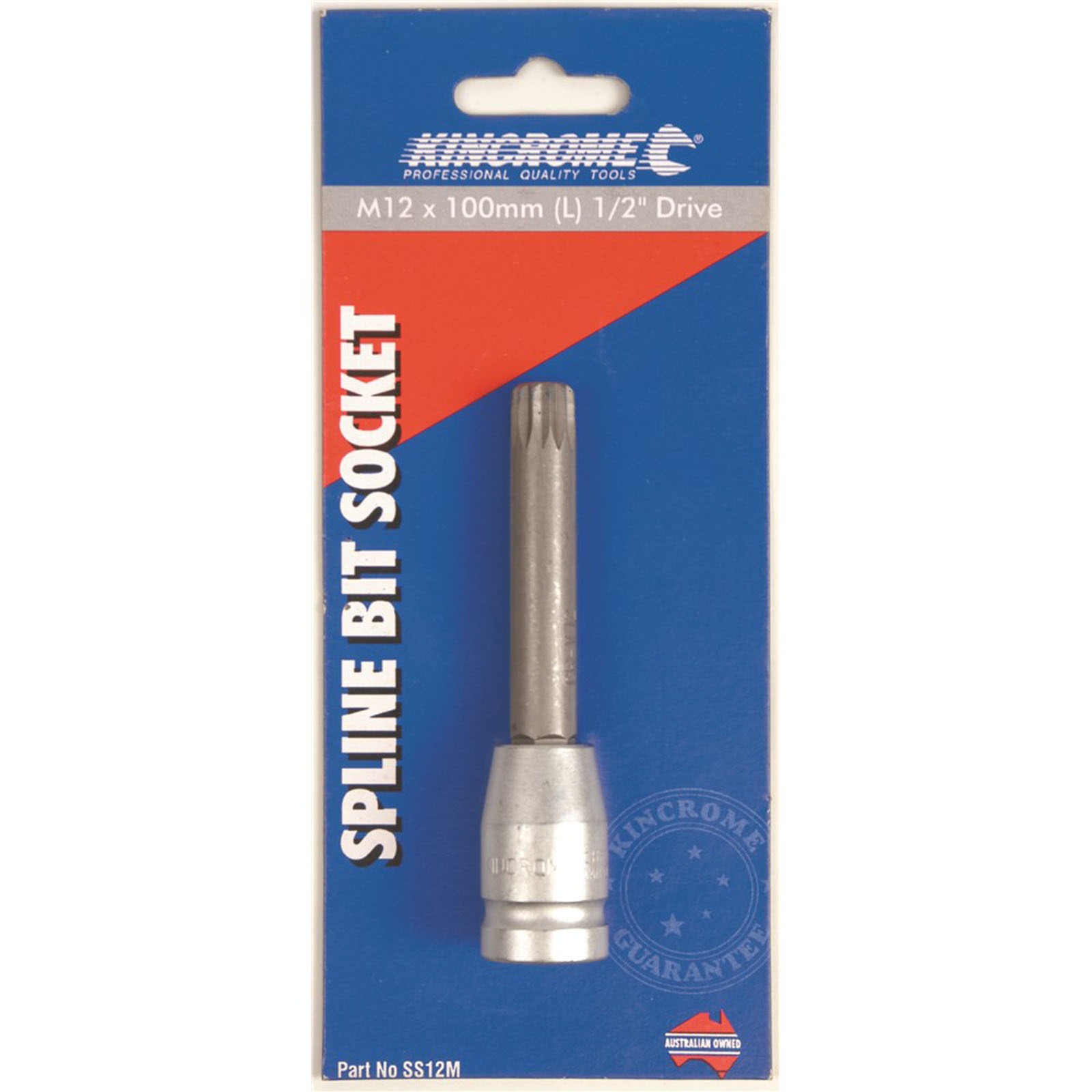 KINCROME SS12M SOCKET SPLINE BIT M12-100MM(L) - Image 2