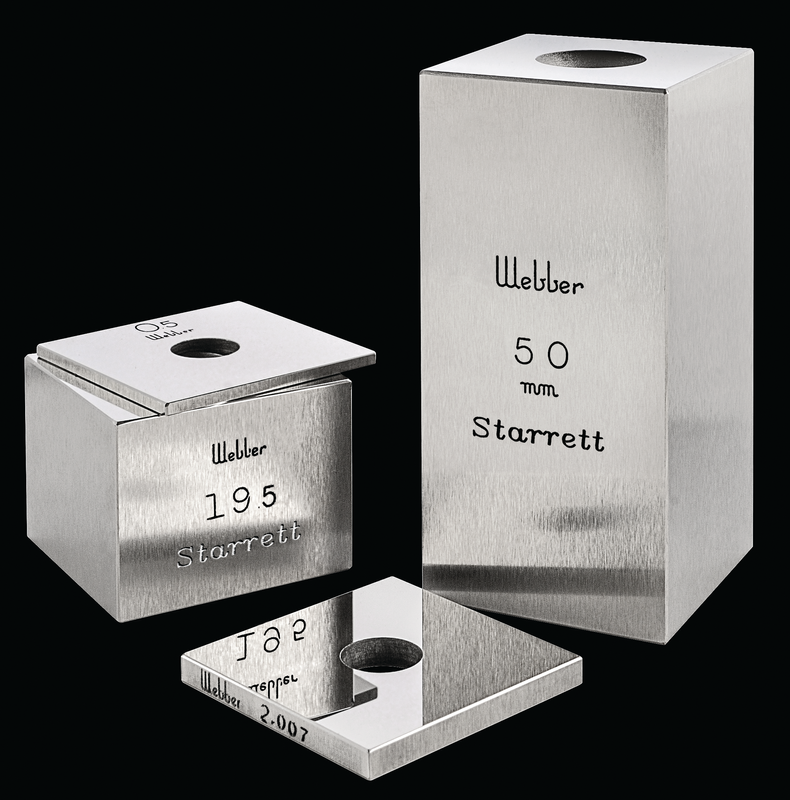 Starrett Gage Block .5mm Square Steel SSM .5 A1 Square Gage Block