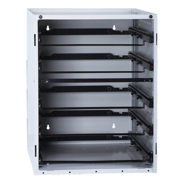 STORAGETEK - STORAGE CASE CABINET, SUITS 5 STANDARD CASES, ASSEMBLED