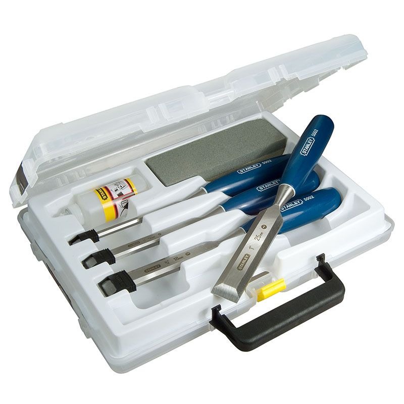 STANLEY - CHISEL SET 5 PIECE 5002 SERIES INC OIL AND STONE - Image 3