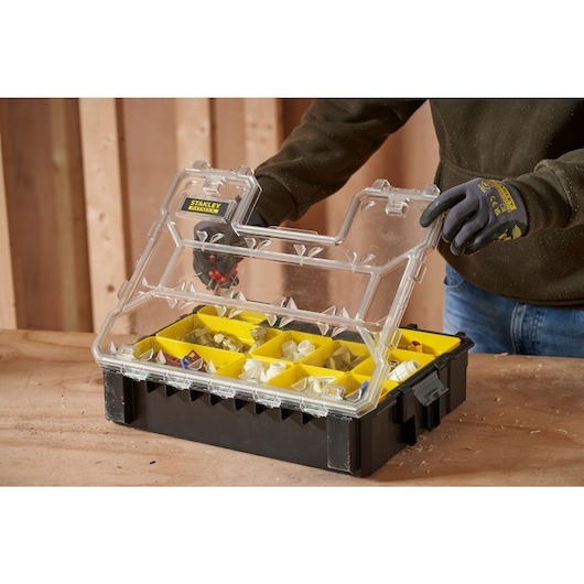 STANLEY - ORGANISER, DEEP W/ PLASTIC LATCHES FATMAX - Image 3