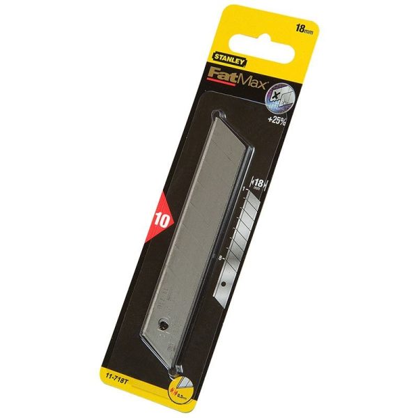 STANLEY - BLADES, FAT MAX SNAP OFF 18mm [10] PACK