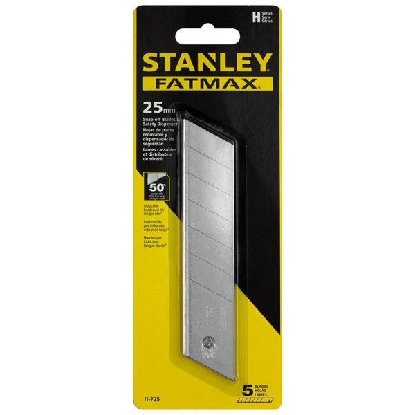STANLEY - BLADES, SNAP OFF 25mm FATMAX PACK [5] - Image 3