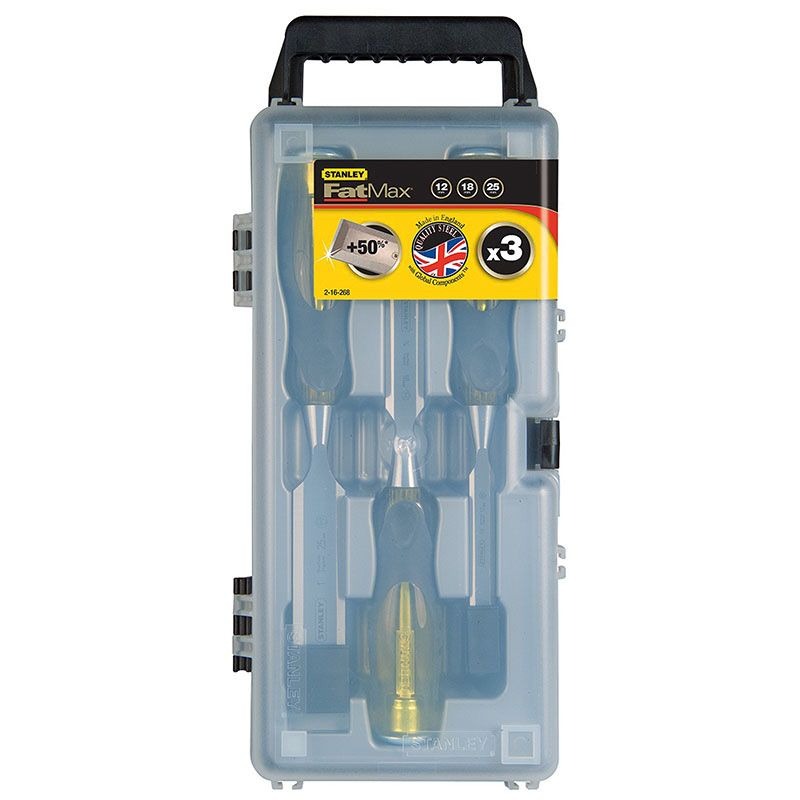 STANLEY - CHISEL SET, THRU-TANG 3 PIECE FATMAX - Image 2