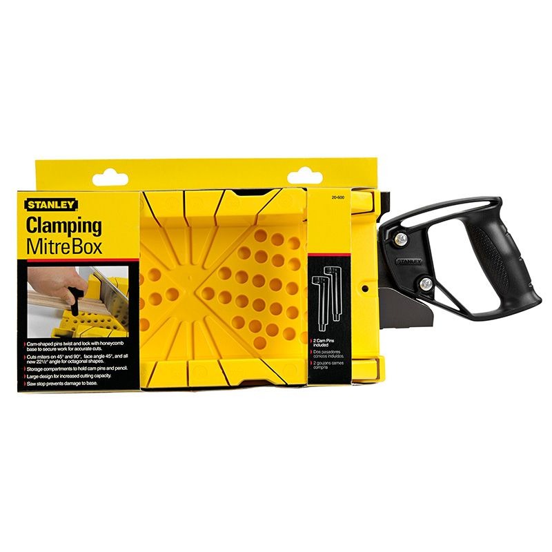 STANLEY - MITRE BOX CLAMPING WITH SAW 250mm