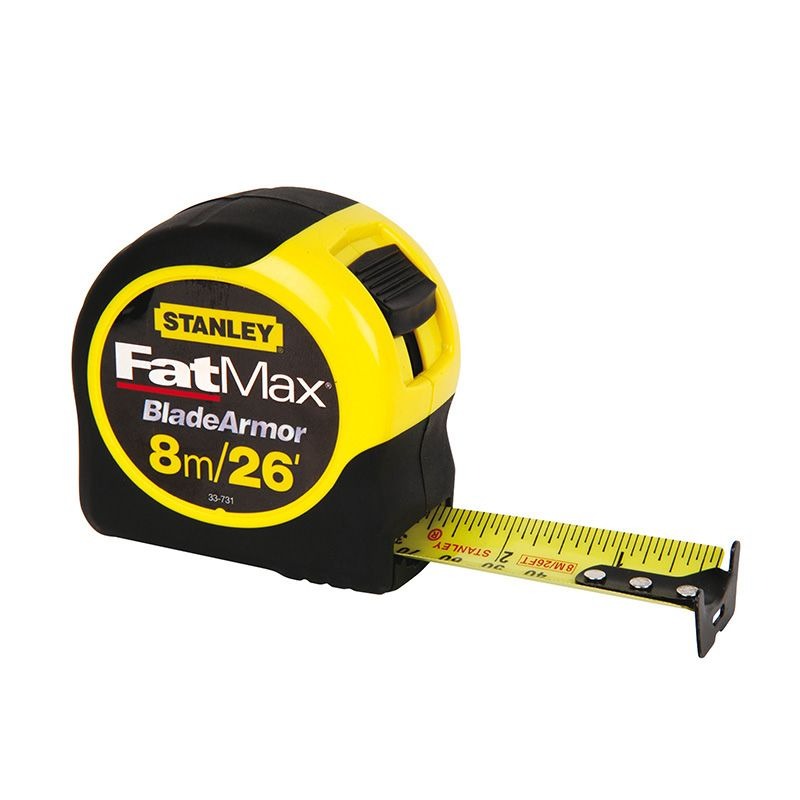 STANLEY - TAPE MEASURE, FAT MAX, 8m(26')