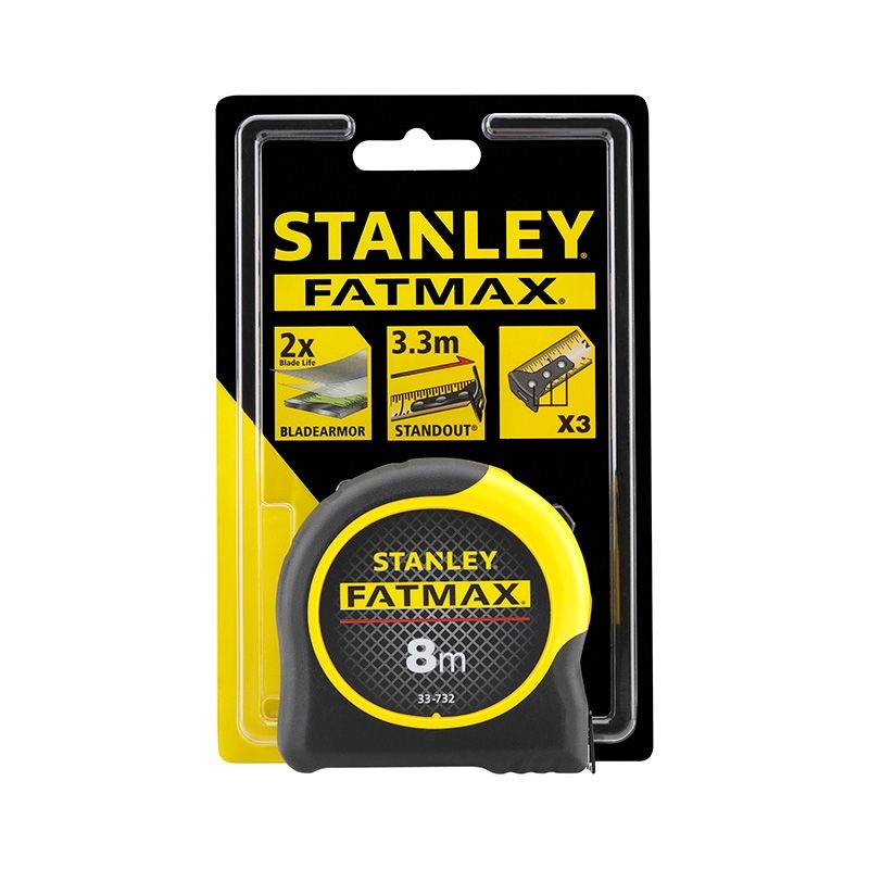 STANLEY - TAPE MEASURE, FAT MAX, 8m - Image 2