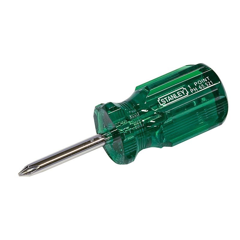 STANLEY - SCREWDRIVER RND. PHIL. #1 x 45mm