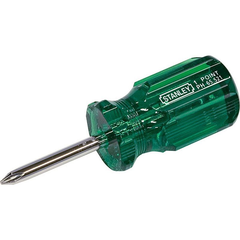 STANLEY - SCREWDRIVER RND. PHIL. #1 x 45mm - Image 2