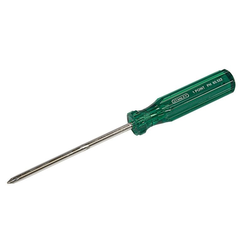 STANLEY - SCREWDRIVER RND. PHILLIPS #1 x 100mm - Image 2