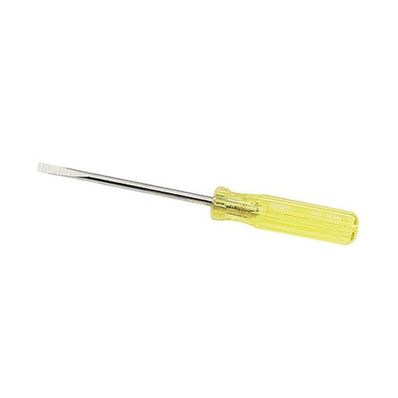 STANLEY - SCREWDRIVER RND. SLOT 4mm x 75mm