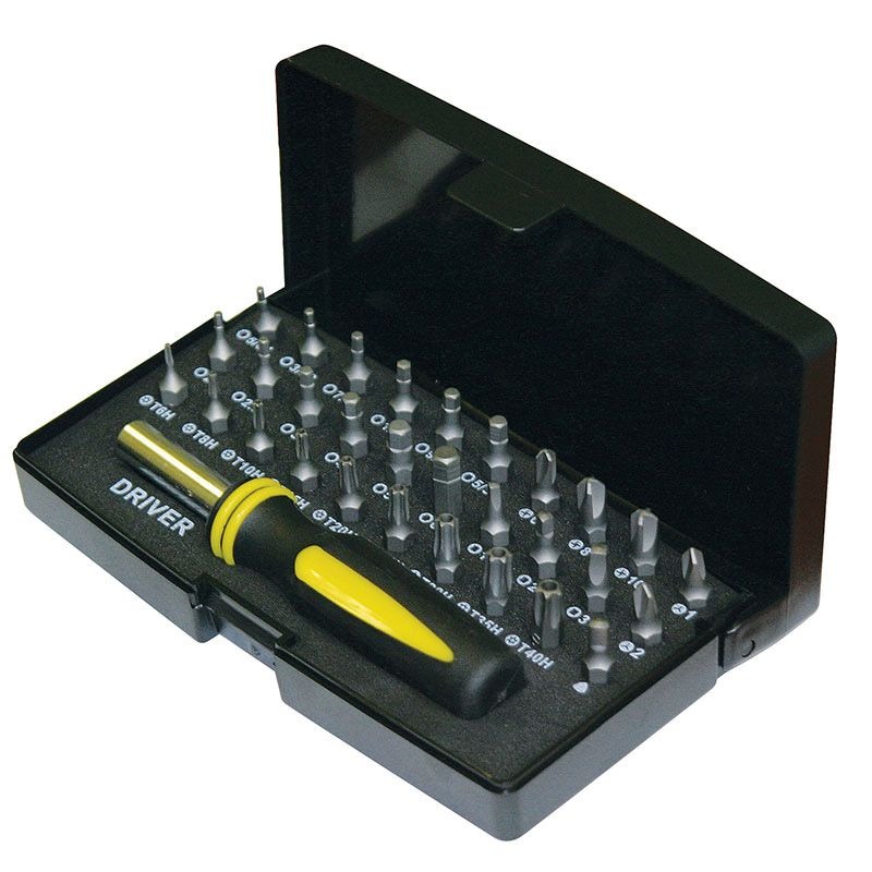 STANLEY - SCREWDRIVER BIT SET 31 PCE TAMPERPROOF - Image 2