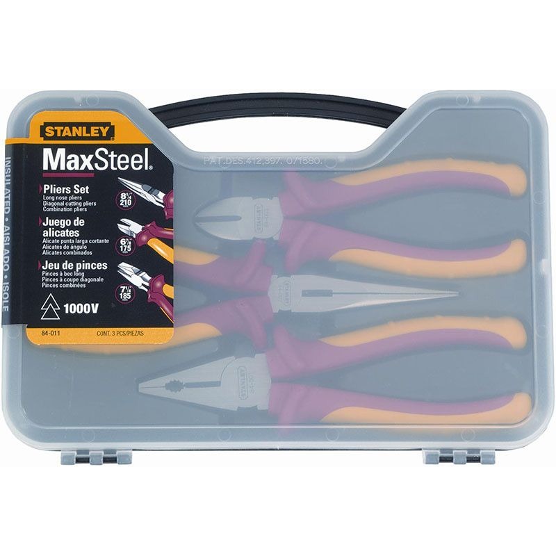STANLEY - PLIER SET, VDE 1000V, 3 PIECE - Image 3