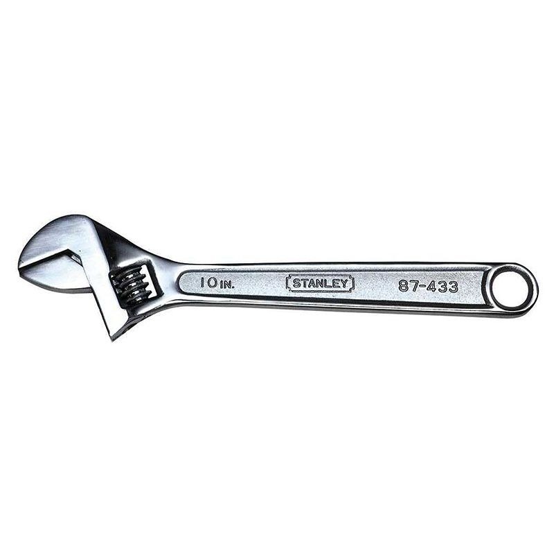 STANLEY - WRENCH, ADJUSTABLE 250mm CHROME