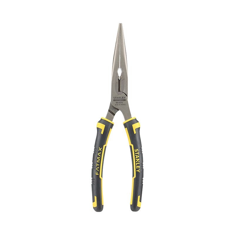 MAXSTEEL - PLIERS LONG NOSE WITH CUTTER 200mm