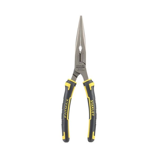 MAXSTEEL - PLIERS LONG NOSE WITH CUTTER 200mm