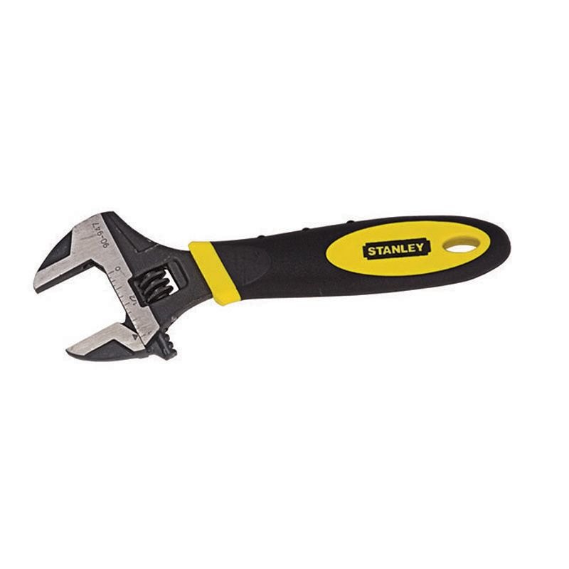 STANLEY - WRENCH, ADJUSTABLE 152mm CUSHION GRIP MAXSTEEL