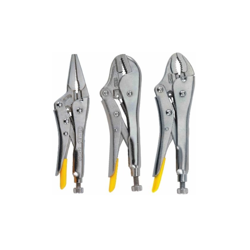 STANLEY - PLIER SET, LOCKING 3 PIECE