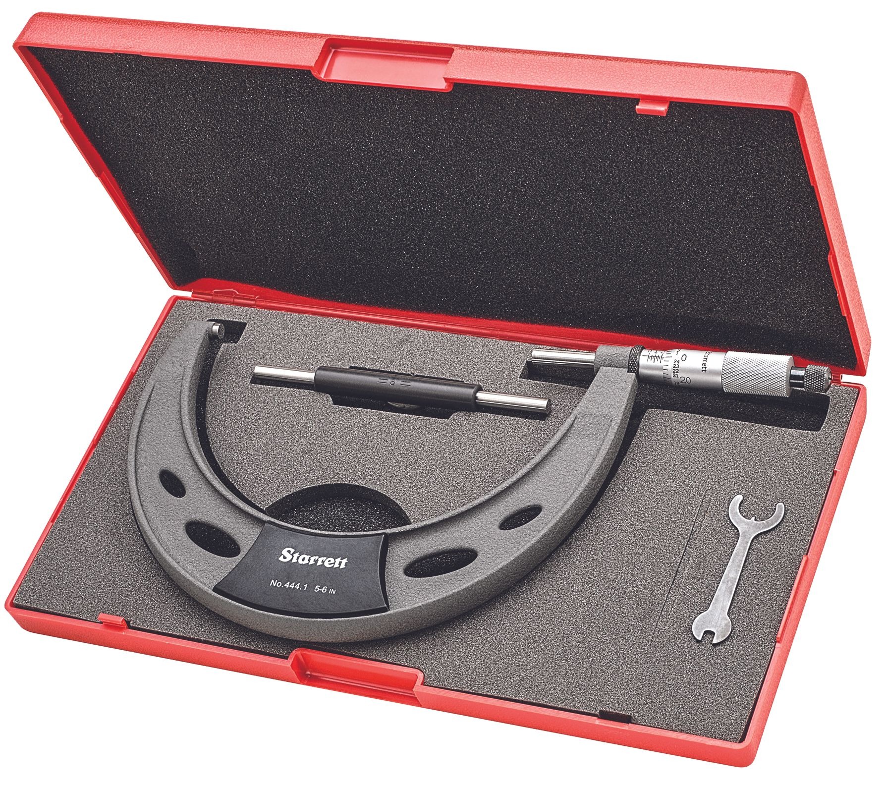 Starrett OUTSIDE MICROMETER, 5-6 T444.1XRL-6 Outside Micrometer - Image 2