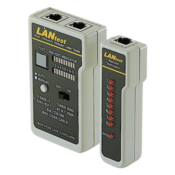 DATABITZ - LANTEST CABLE TESTER WITH REMOTE