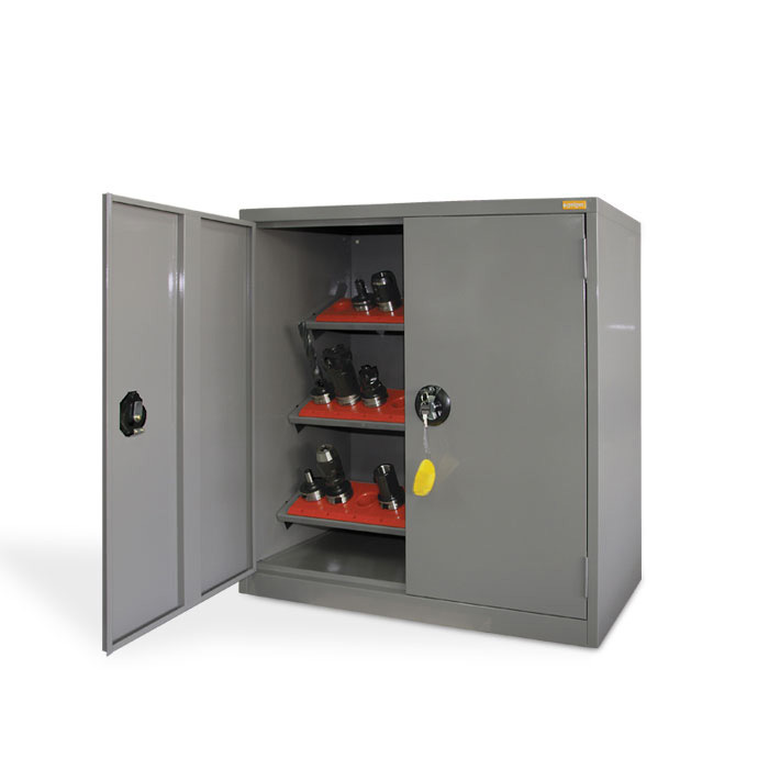 Lockable BT40 Tooling Storage Cabinet