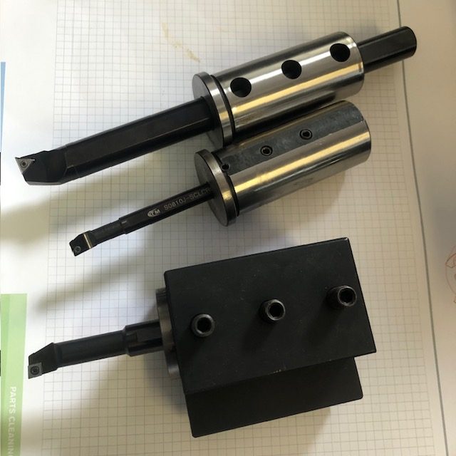 25mm BORING BAR ADAPTER KIT 40mm BORE - QUICK CHANGE CENTRE HEIGHT Includes sleeves; 8mm, 10mm,12mm, 16mm, 20mm,25mm & 32mm - Image 4