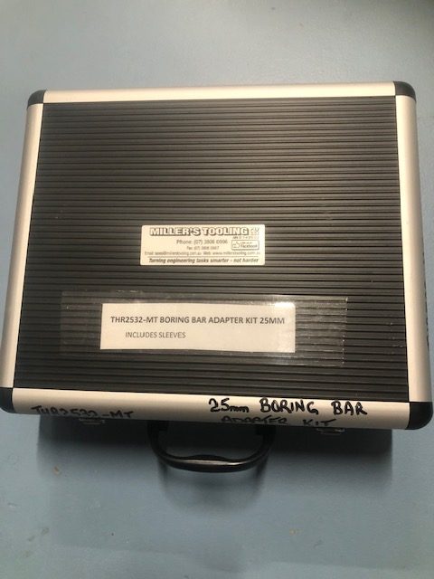 25mm BORING BAR ADAPTER KIT 40mm BORE - QUICK CHANGE CENTRE HEIGHT Includes sleeves; 8mm, 10mm,12mm, 16mm, 20mm,25mm & 32mm - Image 8