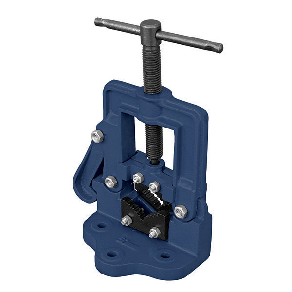 ITM HINGED PIPE VICE, CAST IRON, 8-68MM