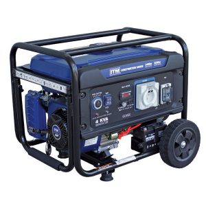 ITM 4KVA GENERATOR PETROL CONSTRUCTION, 3400 WATT PEAK ELECTRIC T W/REMOTE