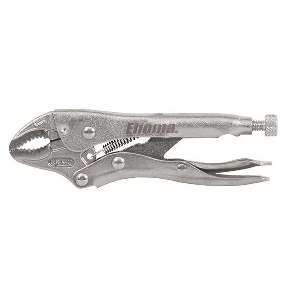 EHOMA LOCKING PLIER, CURVED JAW WITH WIRE CUTTER 150MM