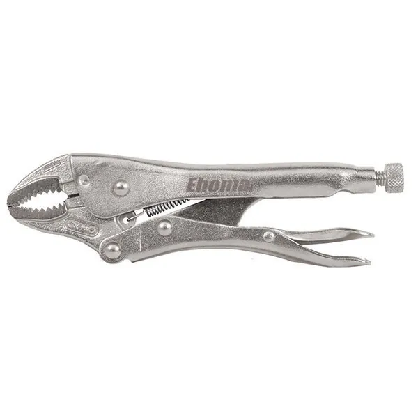 EHOMA LOCKING PLIER, CURVED JAW WITH WIRE CUTTER 175MM